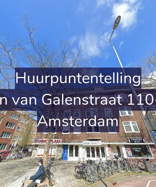 Foto gevel Huurpuntentelling voor Jan van Galenstraat 110-3, Amsterdam