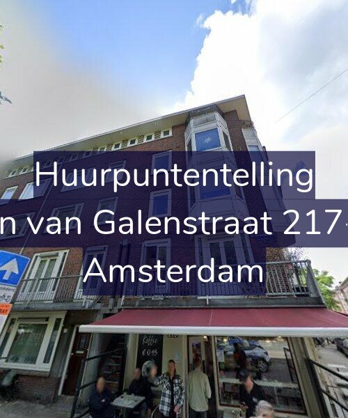 Foto gevel Huurpuntentelling voor Jan van Galenstraat 217-1, Amsterdam