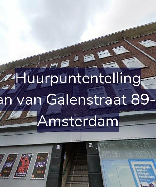Foto gevel Huurpuntentelling voor Jan van Galenstraat 89-2, Amsterdam