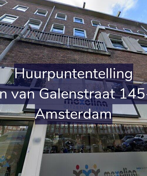 Foto gevel Huurpuntentelling voor Jan van Galenstraat 145-1, Amsterdam