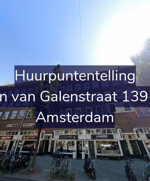 Foto gevel Huurpuntentelling voor Jan van Galenstraat 139-2, Amsterdam