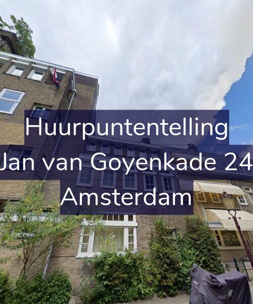 Foto gevel Huurpuntentelling voor Jan van Goyenkade 24, Amsterdam