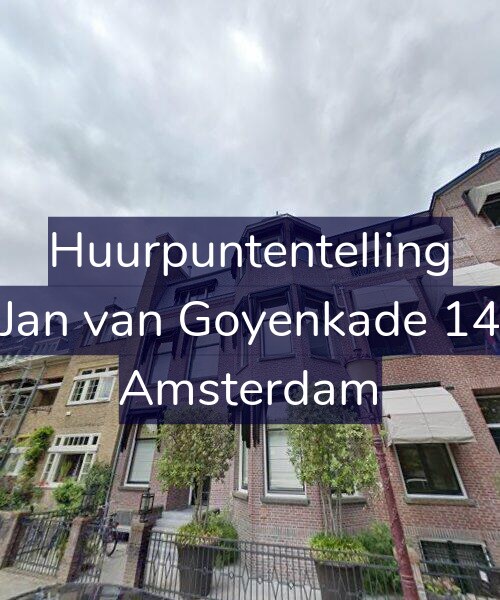 Foto gevel Huurpuntentelling voor Jan van Goyenkade 14, Amsterdam