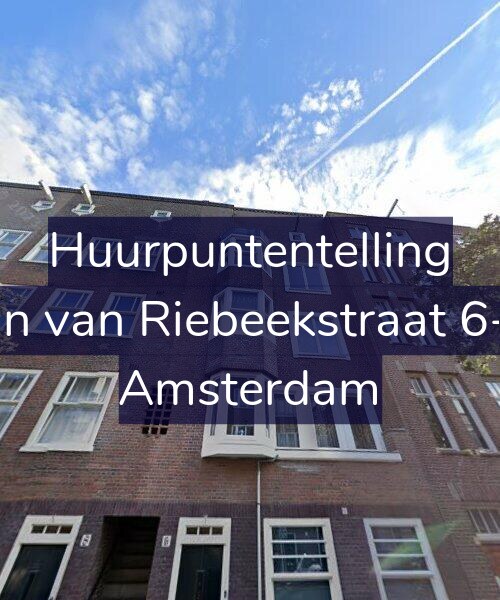Foto gevel Huurpuntentelling voor Jan van Riebeekstraat 6-2, Amsterdam