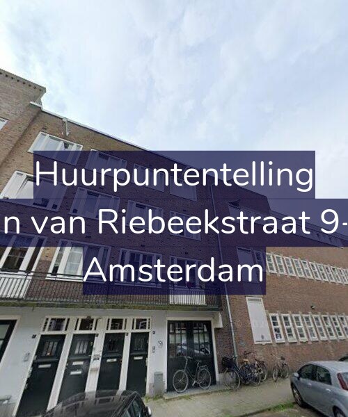 Foto gevel Huurpuntentelling voor Jan van Riebeekstraat 9-1, Amsterdam
