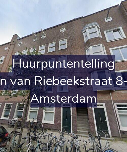 Foto gevel Huurpuntentelling voor Jan van Riebeekstraat 8-H, Amsterdam