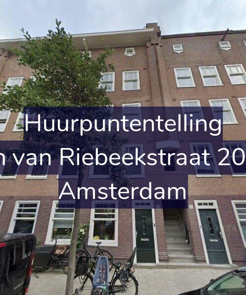 Foto gevel Huurpuntentelling voor Jan van Riebeekstraat 20-H, Amsterdam