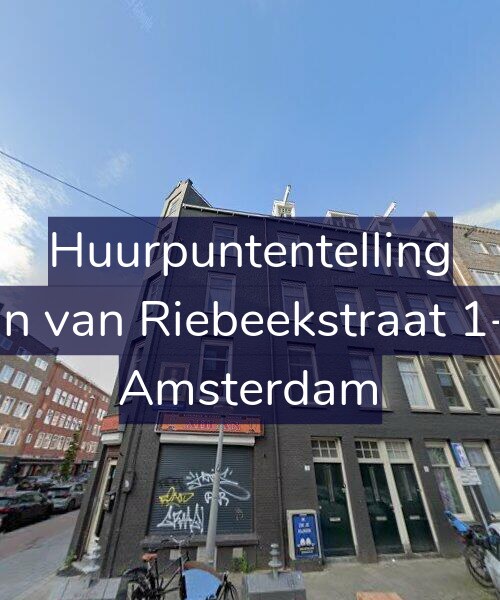 Foto gevel Huurpuntentelling voor Jan van Riebeekstraat 1-2, Amsterdam