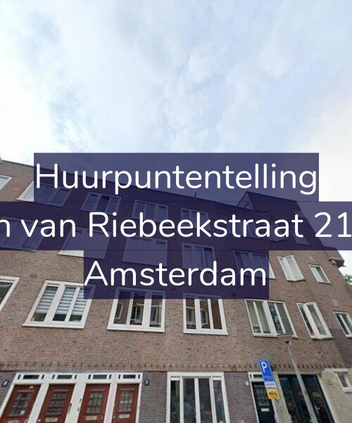 Foto gevel Huurpuntentelling voor Jan van Riebeekstraat 21-2, Amsterdam