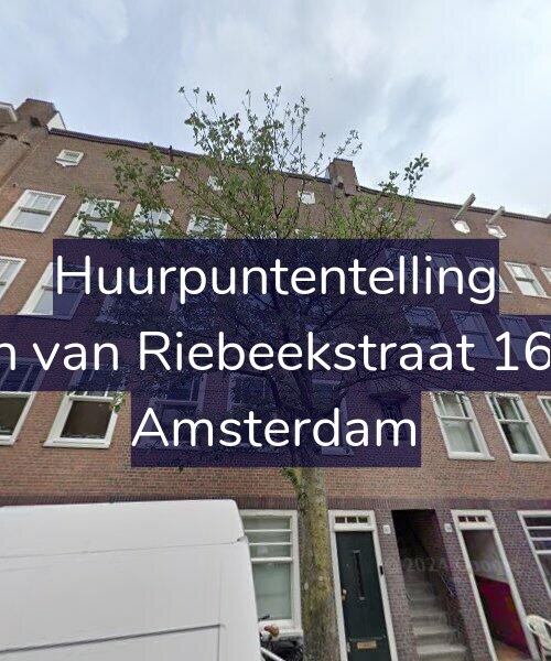 Foto gevel Huurpuntentelling voor Jan van Riebeekstraat 16-1, Amsterdam