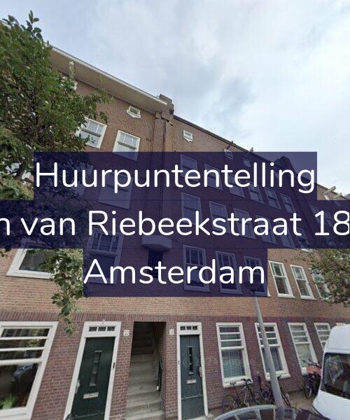 Foto gevel Huurpuntentelling voor Jan van Riebeekstraat 18-1, Amsterdam