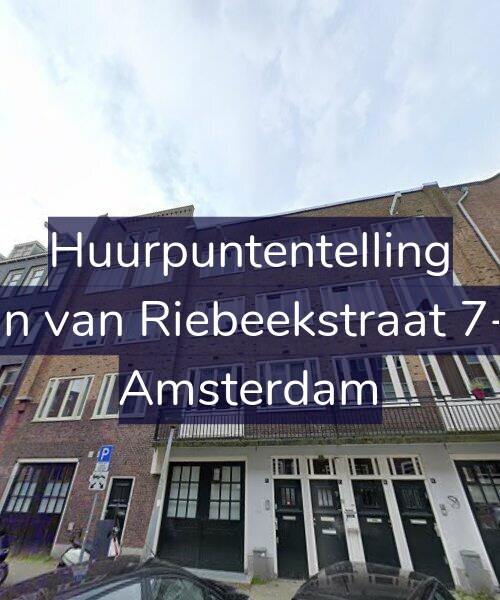 Foto gevel Huurpuntentelling voor Jan van Riebeekstraat 7-1, Amsterdam
