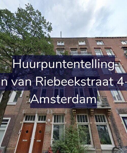 Foto gevel Huurpuntentelling voor Jan van Riebeekstraat 4-4, Amsterdam