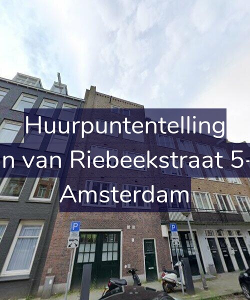Foto gevel Huurpuntentelling voor Jan van Riebeekstraat 5-1, Amsterdam