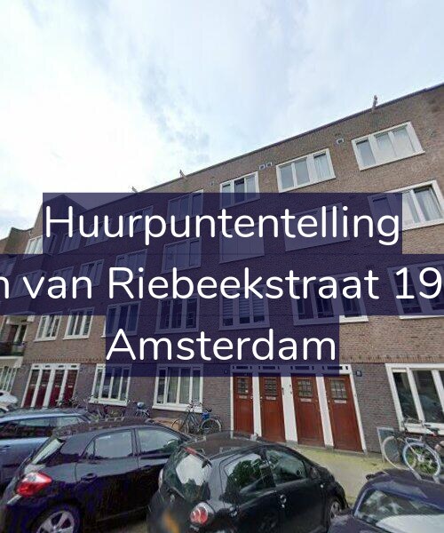 Foto gevel Huurpuntentelling voor Jan van Riebeekstraat 19-H, Amsterdam