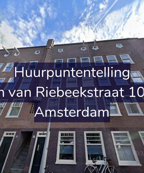 Foto gevel Huurpuntentelling voor Jan van Riebeekstraat 10-2, Amsterdam