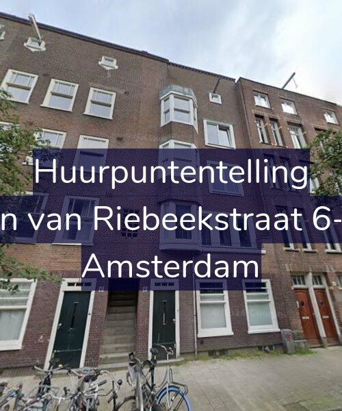 Foto gevel Huurpuntentelling voor Jan van Riebeekstraat 6-H, Amsterdam