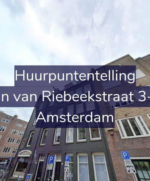 Foto gevel Huurpuntentelling voor Jan van Riebeekstraat 3-2, Amsterdam
