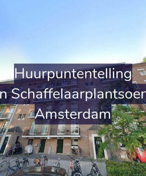 Foto gevel Huurpuntentelling voor Jan van Schaffelaarplantsoen 31-D, Amsterdam