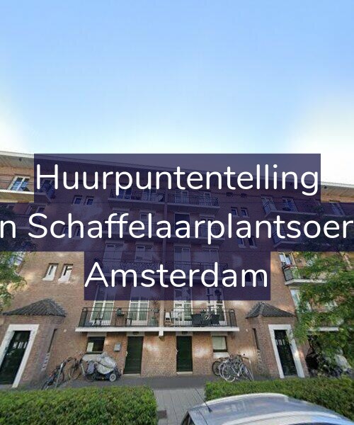 Foto gevel Huurpuntentelling voor Jan van Schaffelaarplantsoen 27-D, Amsterdam