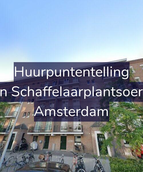 Foto gevel Huurpuntentelling voor Jan van Schaffelaarplantsoen 31-B, Amsterdam
