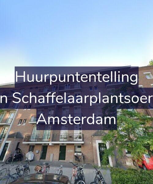 Foto gevel Huurpuntentelling voor Jan van Schaffelaarplantsoen 31-C, Amsterdam