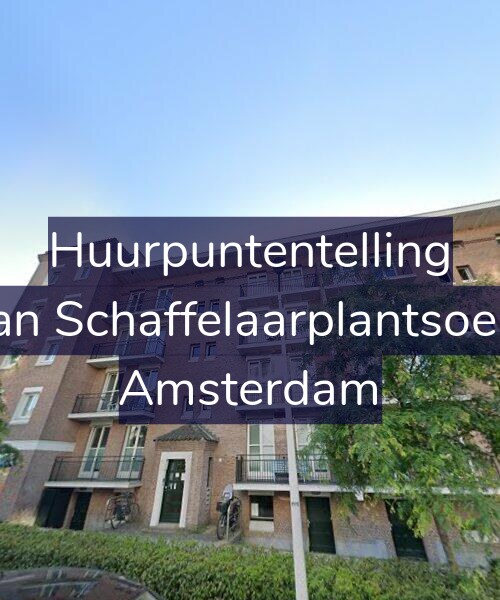 Foto gevel Huurpuntentelling voor Jan van Schaffelaarplantsoen 5-C, Amsterdam