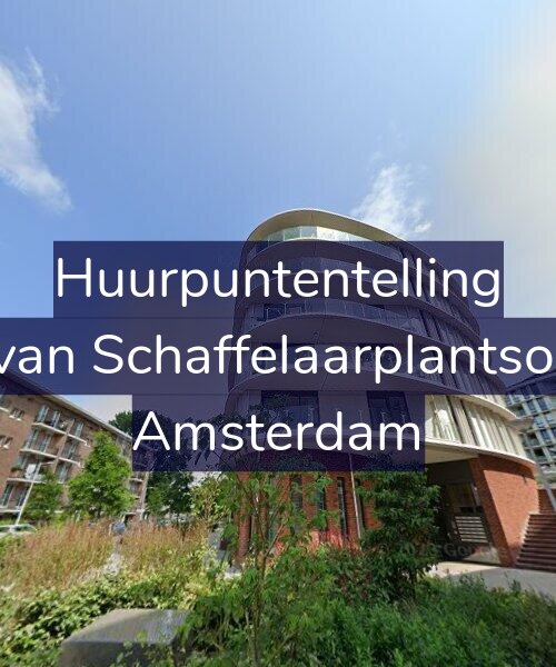 Foto gevel Huurpuntentelling voor Jan van Schaffelaarplantsoen 8, Amsterdam