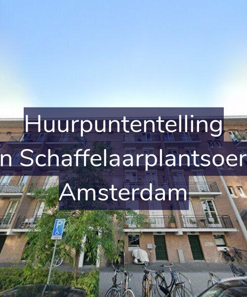 Foto gevel Huurpuntentelling voor Jan van Schaffelaarplantsoen 29-C, Amsterdam