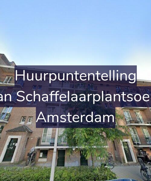 Foto gevel Huurpuntentelling voor Jan van Schaffelaarplantsoen 7-D, Amsterdam