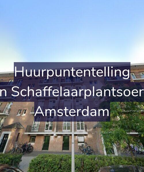 Foto gevel Huurpuntentelling voor Jan van Schaffelaarplantsoen 23-A, Amsterdam
