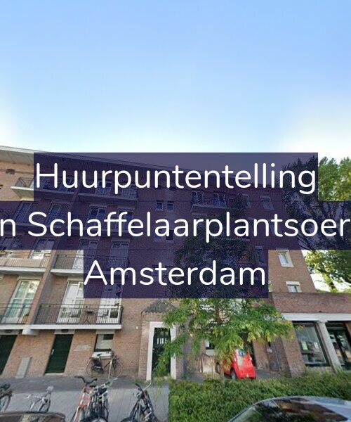 Foto gevel Huurpuntentelling voor Jan van Schaffelaarplantsoen 33-D, Amsterdam