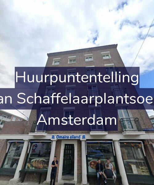 Foto gevel Huurpuntentelling voor Jan van Schaffelaarplantsoen 3-C, Amsterdam