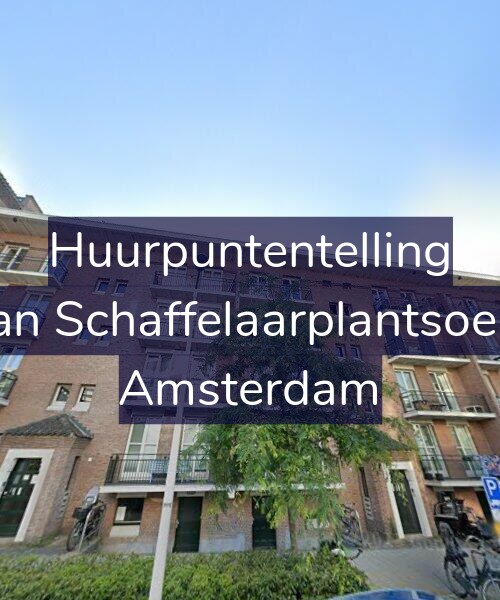 Foto gevel Huurpuntentelling voor Jan van Schaffelaarplantsoen 7-B, Amsterdam