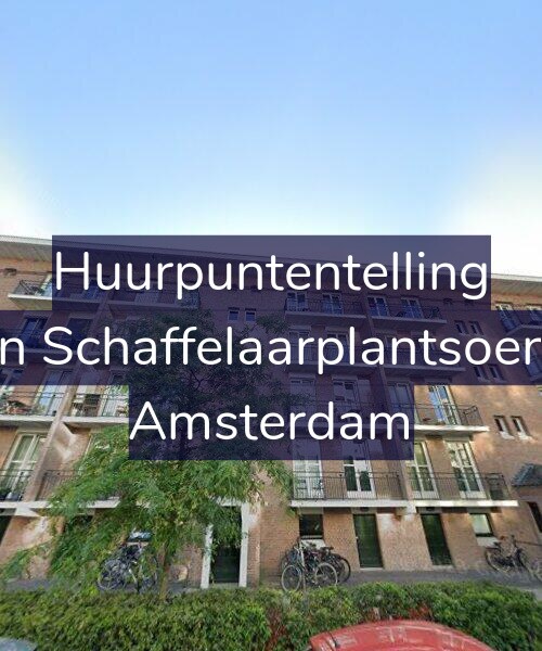 Foto gevel Huurpuntentelling voor Jan van Schaffelaarplantsoen 21-A, Amsterdam