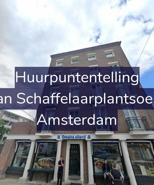 Foto gevel Huurpuntentelling voor Jan van Schaffelaarplantsoen 3-D, Amsterdam