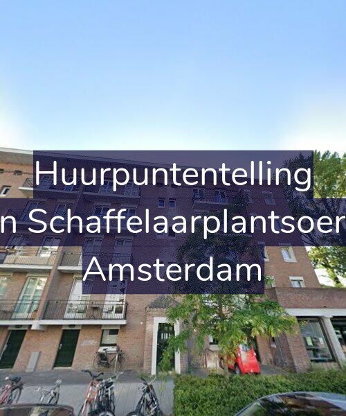 Foto gevel Huurpuntentelling voor Jan van Schaffelaarplantsoen 33-C, Amsterdam