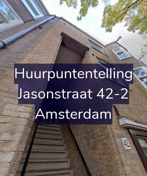 Foto gevel Huurpuntentelling voor Jasonstraat 42-2, Amsterdam