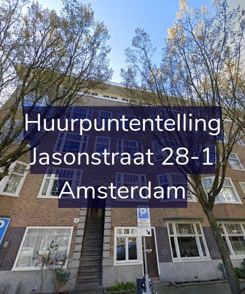 Foto gevel Huurpuntentelling voor Jasonstraat 28-1, Amsterdam