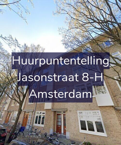 Foto gevel Huurpuntentelling voor Jasonstraat 8-H, Amsterdam