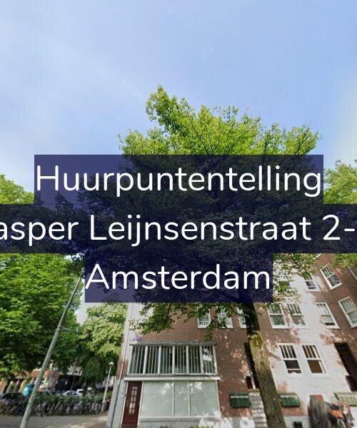 Foto gevel Huurpuntentelling voor Jasper Leijnsenstraat 2-3, Amsterdam