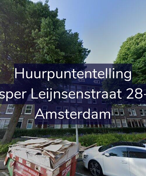 Foto gevel Huurpuntentelling voor Jasper Leijnsenstraat 28-H, Amsterdam