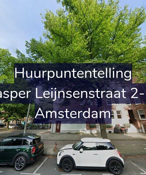 Foto gevel Huurpuntentelling voor Jasper Leijnsenstraat 2-H, Amsterdam
