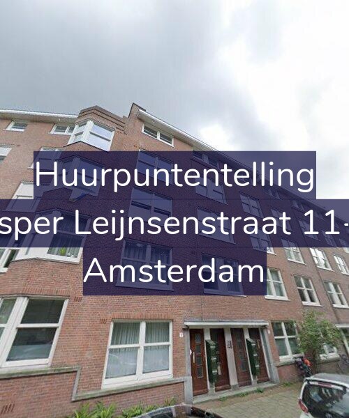 Foto gevel Huurpuntentelling voor Jasper Leijnsenstraat 11-H, Amsterdam