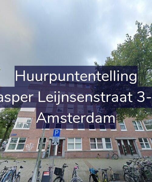 Foto gevel Huurpuntentelling voor Jasper Leijnsenstraat 3-1, Amsterdam