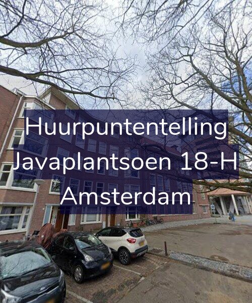 Foto gevel Huurpuntentelling voor Javaplantsoen 18-H, Amsterdam
