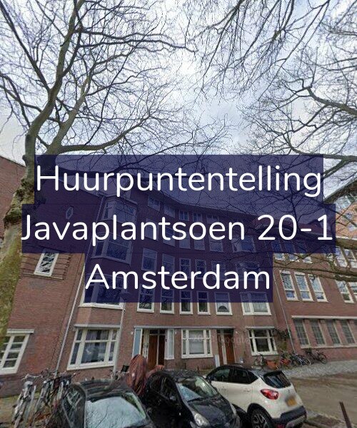 Foto gevel Huurpuntentelling voor Javaplantsoen 20-1, Amsterdam