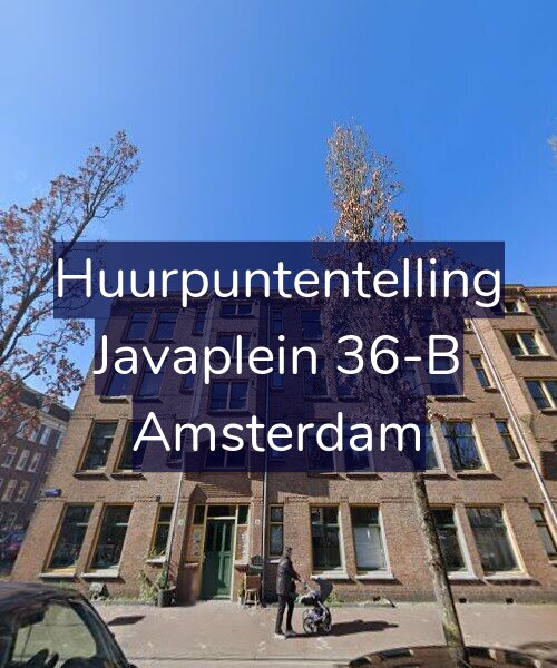 Foto gevel Huurpuntentelling voor Javaplein 36-B, Amsterdam