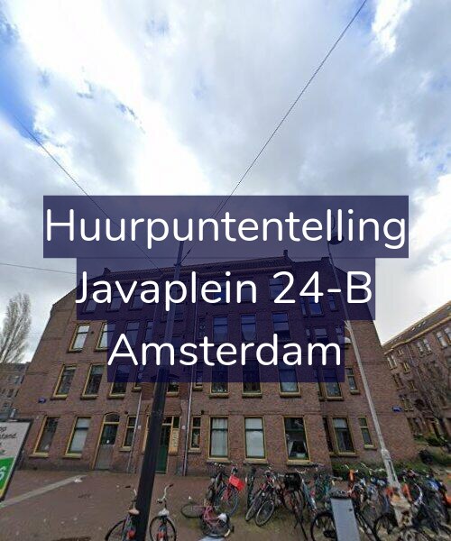 Foto gevel Huurpuntentelling voor Javaplein 24-B, Amsterdam