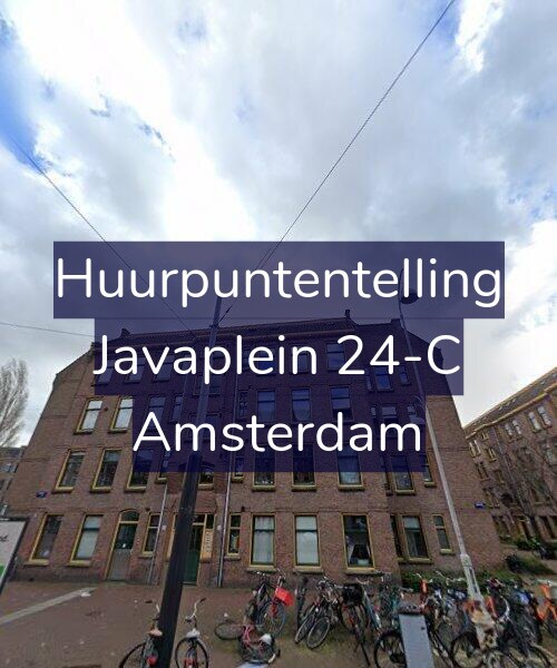 Foto gevel Huurpuntentelling voor Javaplein 24-C, Amsterdam